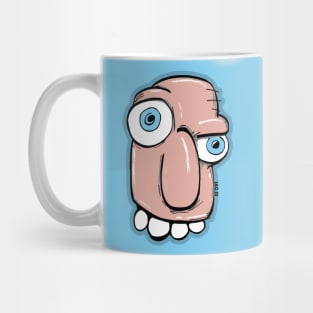 Happy Hilljack Floating Head Mug